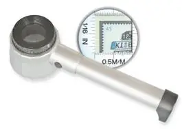 Lindner 7153 Alu opzetloupe met LED verlichting 10x Zwrot pieniędzy