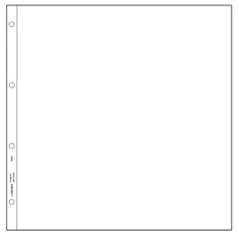 Lindner 3062 blad helder zonder indeling (1x) Oferta limitowana