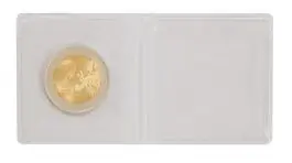 Lindner 2054 Muntenhoesje voor munten tot Ø40mm (100x) Szybka dostawa