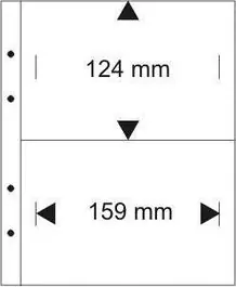 Oferta limitowana Lindner 1349 helder (10x) PTT-mapjes