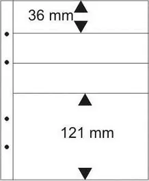 Lindner 1319 zwart (10x) Premium