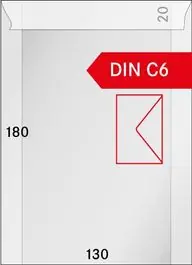 Zwrot pieniędzy Lindner 712 pergamijn 130 x 180 mm + 20 mm klep (500x)