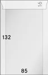 Lindner 707 pergamijn 85 x 132 mm + 16 mm klep (500x) Tylko dziś