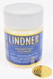 Premium Lindner 8096 Dompelbad voor gouden munten