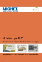 Oryginalny Michel Europa deel 2 Midden Europa 2025