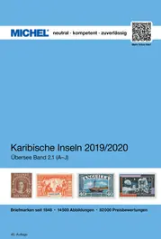 Nowość Michel Overzee deel 2-1 Caribische eilanden A-J 2019-2020