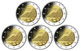 2 Euro Duitsland Set Mecklenburg Vorpommern 2024 Bezpieczna płatność