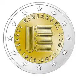 2 Euro Estland 2025 Boek Nowość