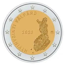 2 Euro Finland Gezondheidsdienst 2023 Niska cena