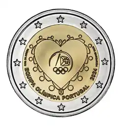 2 Euro Portugal Olympics 2024 Tylko dziś