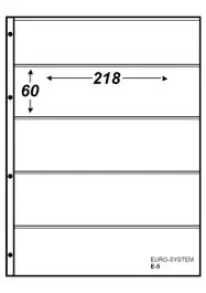 Promocja WL Euro-System E-5, 10 stuks, uitvoering zoals Importa V-bladen