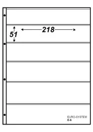 WL Euro-System E-6, 10 stuks, uitvoering zoals Importa V-bladen Promocja