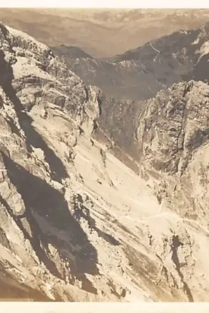 Duitsland Oostenrijk Brand Mannheimer Hütte Leibergweg Vorarlberg Fotokaart Deutschland Österreich Europa HC59117 Bezpieczna płatność