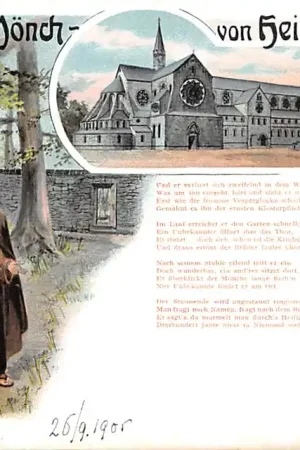 Duitsland Ceasarius Der Mönch von Heisterbach Kloster Oberdollendorf Bonn 1905 Klooster Deutschland Europa HC59115 Zamów teraz