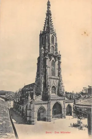 Zwitserland Bern Das Münster Schweiz Switzerland Suisse Europa HC59087 Oferta limitowana