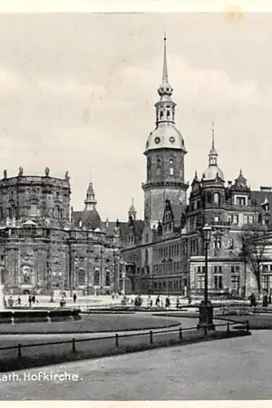 Duitsland Dresden Schloss Kath. Hof kirche 1935 Kasteel Schloss Deutschland Europa HC58936 Najlepsza cena