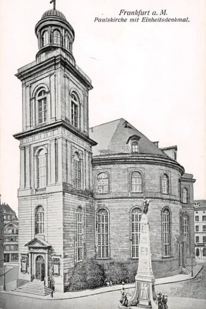 Nowość Duitsland Frankfurt a. M. Paulskirche mit Einheitsdenkmal Deutschland Europa HC59083