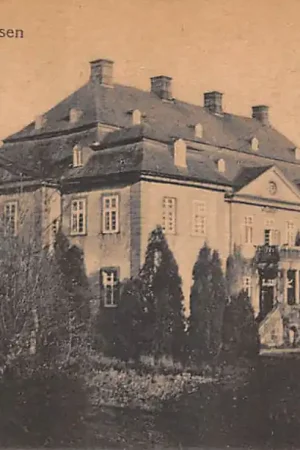 Oryginalny Duitsland Schloss Körtlinghausen zwischen Rüthen und Warstein im Kreis Soest' Kasteel Deutschland Europa HC58957
