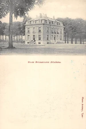 Wyprzedaż België Zillebeke Huize Beukenhorst Kasteel Ieper Vlaanderen Europa HC58881