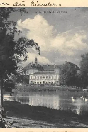 Nowość Tsjechië Zámek Kopidlno Hradec Králové Kasteel \\u010cesko Europa HC58879