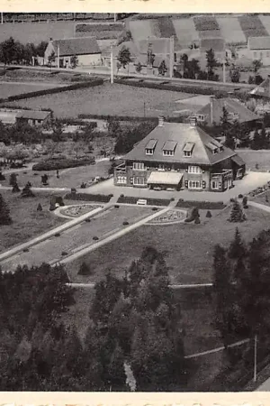 België Zillebeke Huize Zandberg 1950 Luchtfoto Kasteel Ieper Vlaanderen EuropaHC58874 Nowość