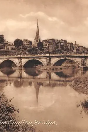 Tani Engeland Shrewsbury The English Bridge England UK Europa HC58866