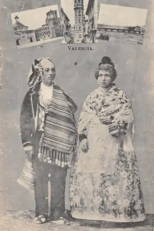 Kup teraz Spanje Valencia Klederdracht Vintage Espa\\u00f1a Spain Europa HC58823