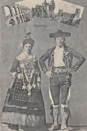 Kup teraz Spanje Sergovia Klederdracht Vintage Espa\\u00f1a Spain Europa HC58822