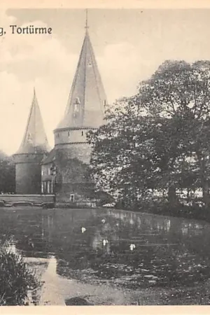 Rabat Duitsland Geldern Schloss Haag Torturme Cleve Kasteel Deutschland Europa HC58727