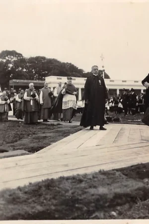 Popularny Ierland Dublin The International Eucharistie Congress June 1932 Foto Foto 8,4 x 11,3 cm R.K. Kerk Ireland Eire Europa HC58707