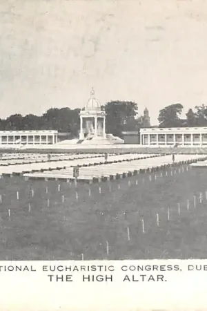 Ierland Dublin The International Eucharistie Congress June 1932 The High Altar R.K. Kerk Ireland Eire Europa HC58703 Autentyczny