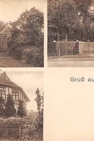 Wysoka jakość Duitsland Schloss Vinsebeck Kriegerehrung Forsthaus Steinheim 1926 Kasteel deutschland Europa HC58677