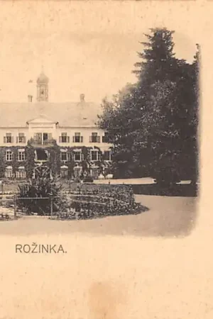 Tsjechië Zámek Dolní Ro\\u017eínka Schloss Kasteel \\u010cesko Europa HC58635 Bezpieczna płatność