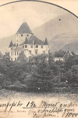 Italië Sarnes Schloss Pallans Pallaus bei Brixen Bressanone Tirol 1901 Kasteel Italia Europa HC58626 Premium