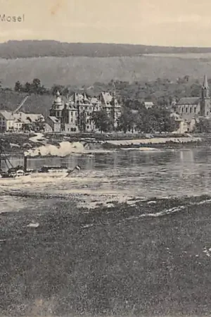 Duitsland Schloss Lieser a. Mosel 1911 Kasteel Deutschland Europa HC58615 Oryginalny