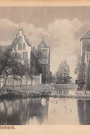 Premium Duitsland Billerbeck Kreis Coesfeld Schloss Haus Hameren \\/ Hamern Kasteel Deutschland Europa HC58589