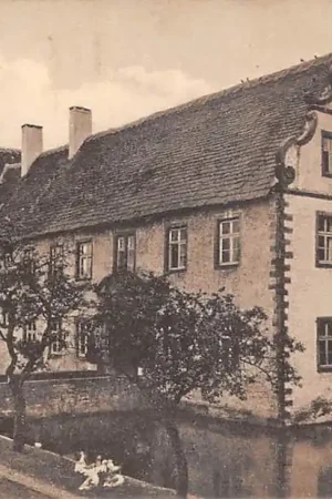 Duitsland Schloss Haus Merlsheim bei Himmighausen i. W. Kasteel Deutschland Europa HC58570 Zwrot pieniędzy