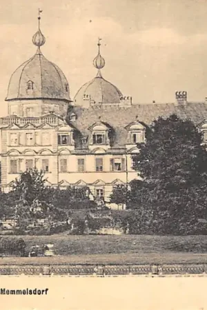 Wysoka jakość Duitsland Bamberg - Memmelsdorf Schloss Seehof 1921 Kasteel Deutschland Europa HC58537