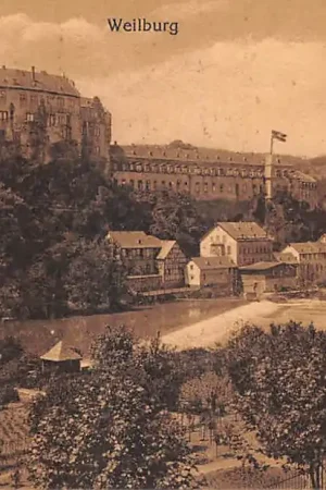 Duitsland Die Lahn Schloss Weilburg Kasteel Deutschland Europa HC58408 Rabat