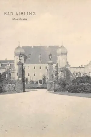 Duitsland Bad Aibling Schloss Maxelrain 1908 Kasteel Rosenheim Bayern Deutschland Europa HC58373 Ostatnia szansa