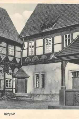 Wyprzedaż Duitsland Blomberg i. Lippe Burghof Kasteel Deutschland Europa HC58365