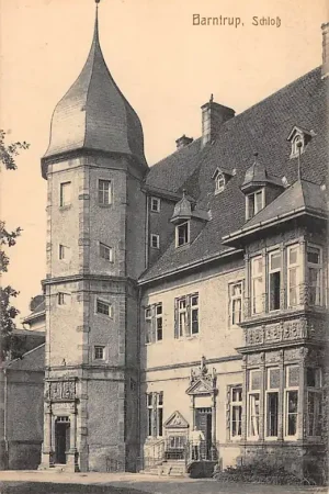 Tylko dziś Duitsland Barntrup Schloss Kasteel 1914 Lippe Detmold Deutschland Europa HC58350