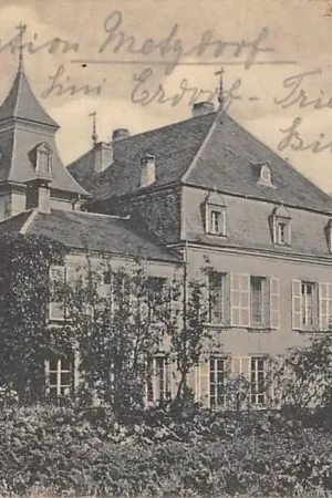 Popularny Luxemburg Schloss Born Chateau de Born 1921 Kasteel Luxembourg Europa HC58329
