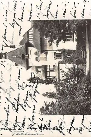 Rabat Duitsland Seehausen Sachsen fotokaart 1923 Schloss Kasteel ? Deutschland Europa HC58318