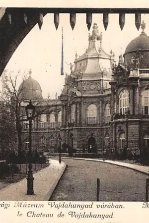 Darmowa dostawa Hongarije Budapest Musee d'agriculture dans le Chateau de VajdahunyadMagyarország 1923 Hungary Europa HC58299