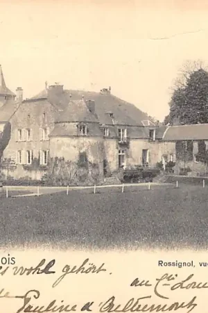 Kup teraz België Vallee de la Semois Rossignol vue generale du Chateau 1907 Kasteel Europa HC58283