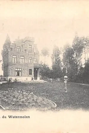 Zwrot pieniędzy België Ieper Ypres Kasteel van de Watermolen Chateau du Watermolen 1905 Europa HC58269