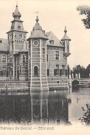 Popularny België Lier Lierre Chateau de Gestel Cote sud Begin 1900 Kasteel Europa HC58266