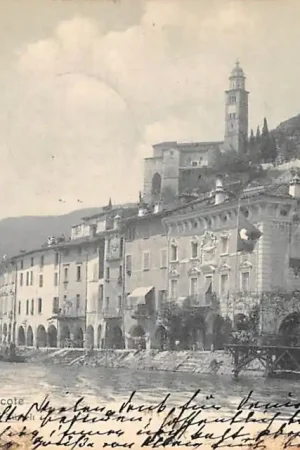 Zwitserland Lago die Lugano Morcote 1903 Schweiz Switzerland Europa HC58256 Nowość