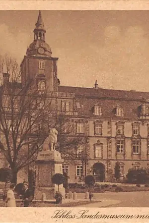 Ekspresowa dostawa Duitsland Oldenburg i. O. Schloss Landesmuseum mit der Denkmal Kasteel Deutschland Europa HC58206
